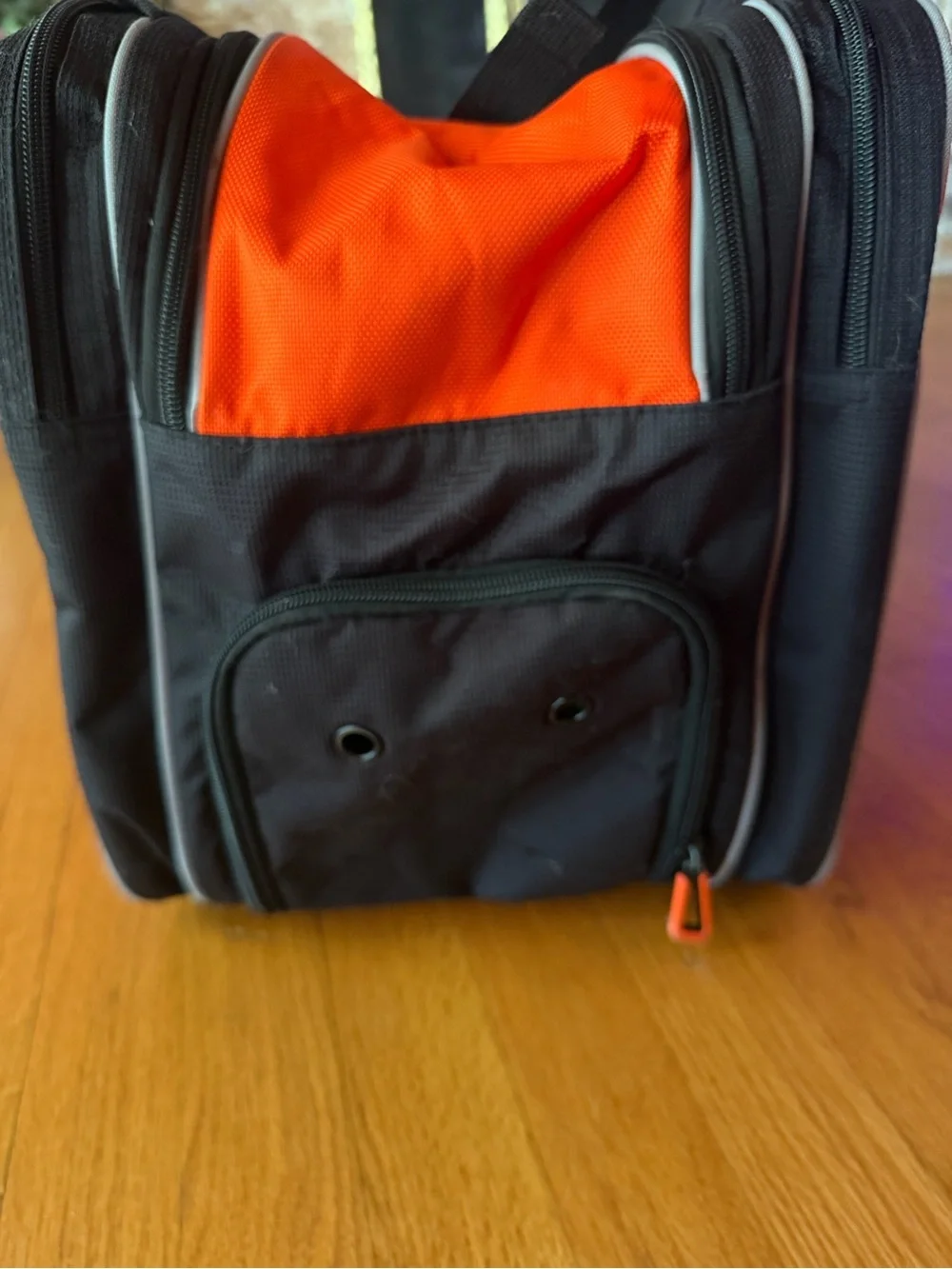 Men's Orange & Black Duffel Paddle Bag